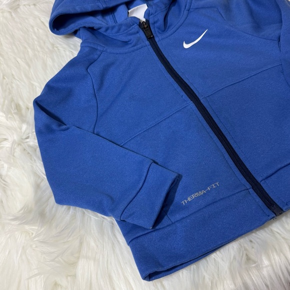 Nike Therma-FIT Blue Hoodie & Jogger Set - Toddler Size 2T - Picture 4 of 16